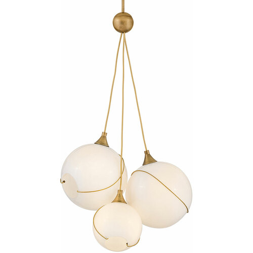 Hinkley Skye 3-Light Pendant in Heritage Brass by Hinkley Lighting 30304HBR-CO