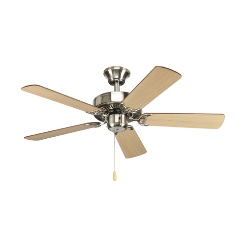 Progress Lighting Air Pro 42-Inch Ceiling Fan in Brushed Nickel by Progress Lighting P2500-09