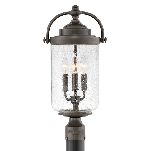 Hinkley Willoughby Oil Rubbed Bronze Post Light by Hinkley Lighting 2757OZ
