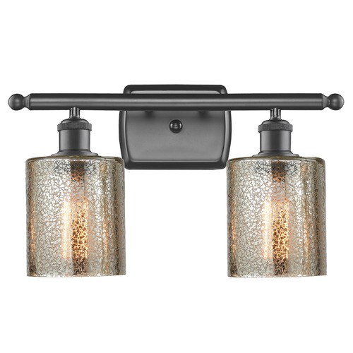 Innovations Lighting Cobbleskill Oil Rubbed Bronze Bathroom Light by Innovations Lighting 516-2W-OB-G116