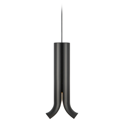 Kuzco Lighting Kuzco Lighting Husk Glossy Black LED Mini-Pendant Light PD89709-GBK