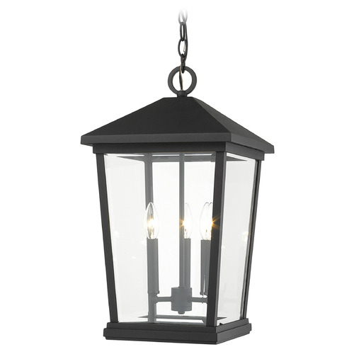 Z-Lite Beacon Black Outdoor Hanging Light by Z-Lite 568CHXL-BK