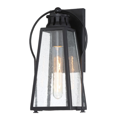 Minka Lavery Halder Bridge Matte Black Outdoor Wall Light by Minka Lavery 72701-66A