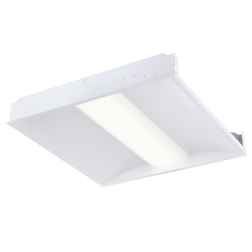 Recesso Lighting by Dolan Designs Recesso 30W 2x2 White LED Troffer 5000K 4050 LM 0-10V Dimmable TF01-2X2-30W-50