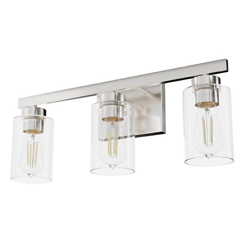Hunter Fan Company Hunter Fan Company Hartland Brushed Nickel Bathroom Light 13077