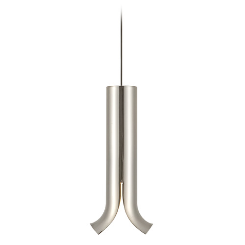 Kuzco Lighting Kuzco Lighting Husk Polished Nickel LED Mini-Pendant Light PD89709-PN