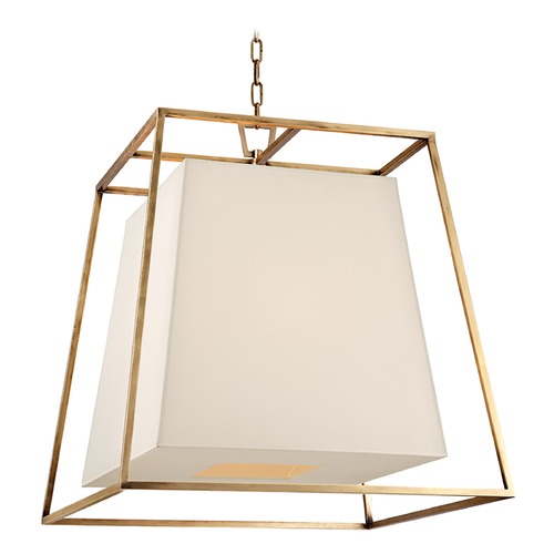 Hudson Valley Lighting Kyle 6-Light Pendant in Aged Brass by Hudson Valley Lighting 6924-AGB-WS