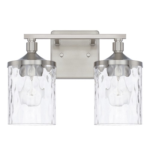 HomePlace by Capital Lighting Colton 13-Inch Brushed Nickel Bath Light by HomePlace by Capital Lighting 128821BN-451