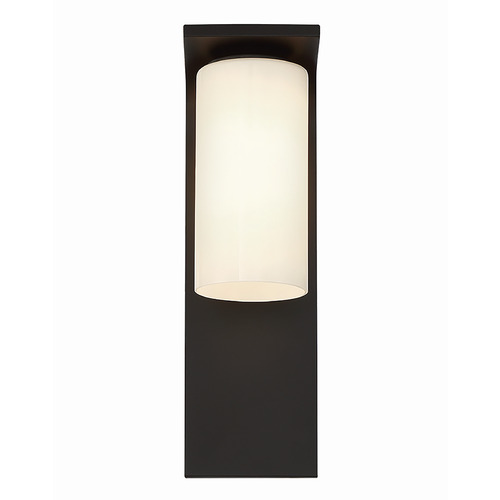 Eurofase Lighting Colonne 20-Inch Outdoor LED Sconce in Satin Black by Eurofase Lighting 41972-014