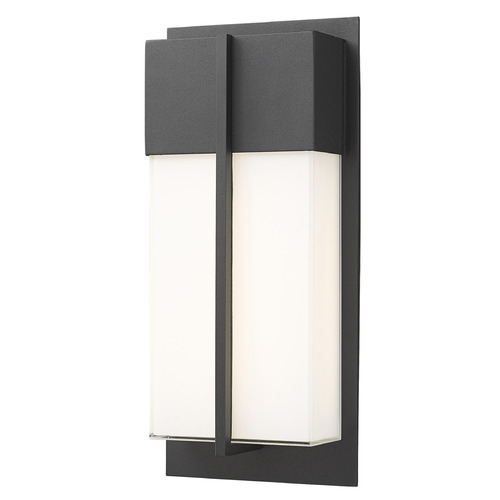 Z-Lite Z-Lite Nyx Black LED Outdoor Wall Light 5014S-BK-LED