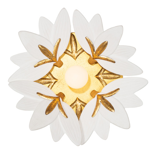 Kalco Lighting Kalco Lighting Bloom Oxidized Gold Leaf Sconce 525621OL