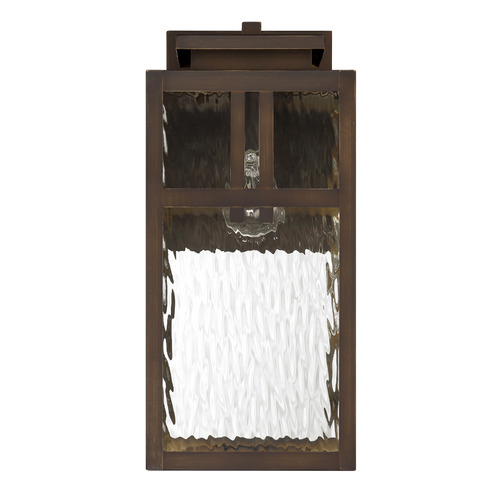 Hunter Fan Company Hunter Fan Company Aspenbrook Matte Bronze Outdoor Wall Light 46045