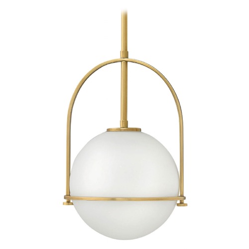Hinkley Somerset 11.5-Inch Pendant in Heritage Brass by Hinkley Lighting 3407HB