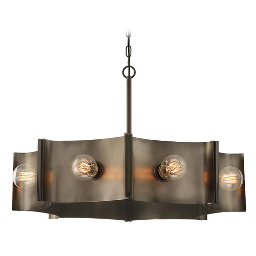 Eurofase Lighting Metallo Vintage Nickel Chandelier by Eurofase Lighting 38428-012