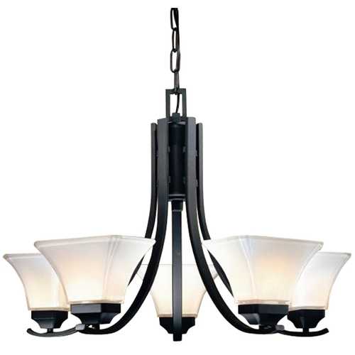 Minka Lavery 5-Light Chandelier in Black by Minka Lavery 1815-66