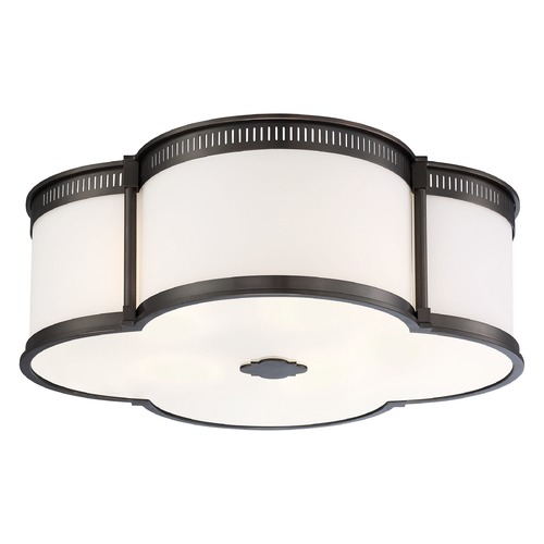 Minka Lavery Harvard Court Bronze LED Flush Mount by Minka Lavery 1824-281-L