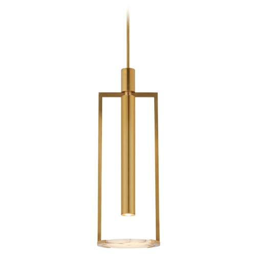 Visual Comfort Signature Collection Kelly Wearstler Melange Disc Pendant in Brass by Visual Comfort Signature KW5612ABALB
