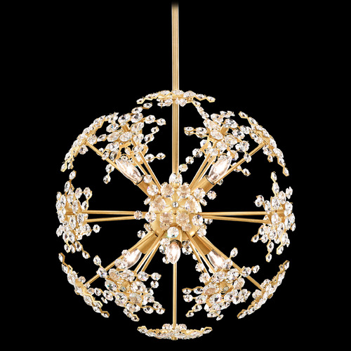 Schonbek Lighting Schonbek Worldwide Lighting Esteracae Heirloom Gold Pendant Light DN1018N-22R