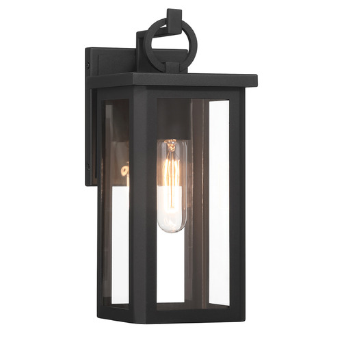 Crystorama Lighting Crystorama Lighting Boadie Matte Black LED Outdoor Wall Light ED0811001MK