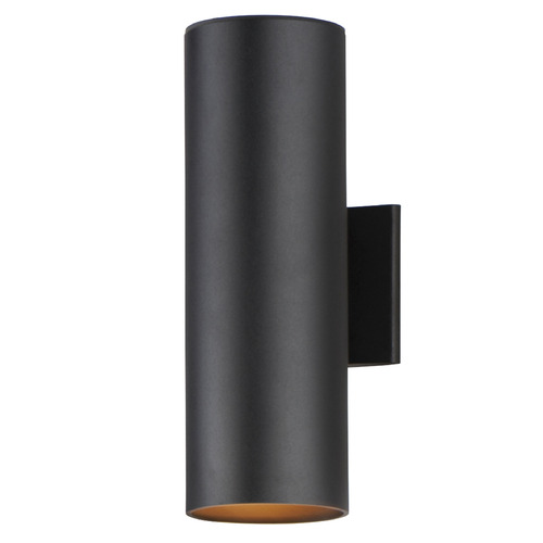 Maxim Lighting Maxim Lighting Outpost Black Outdoor Wall Light 26103BK