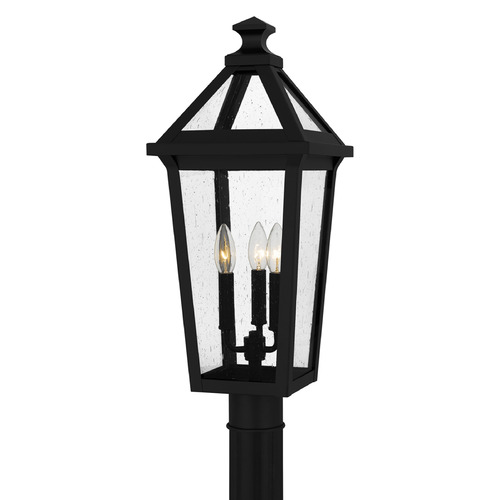 Quoizel Lighting Quoizel Lighting Boulevard Matte Black Post Light BLV9009MBK