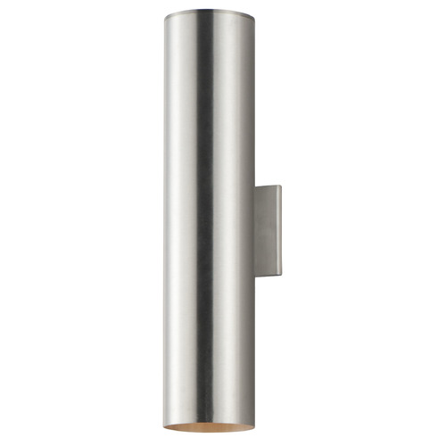 Maxim Lighting Maxim Lighting Outpost Brushed Aluminum Outdoor Wall Light 26105AL
