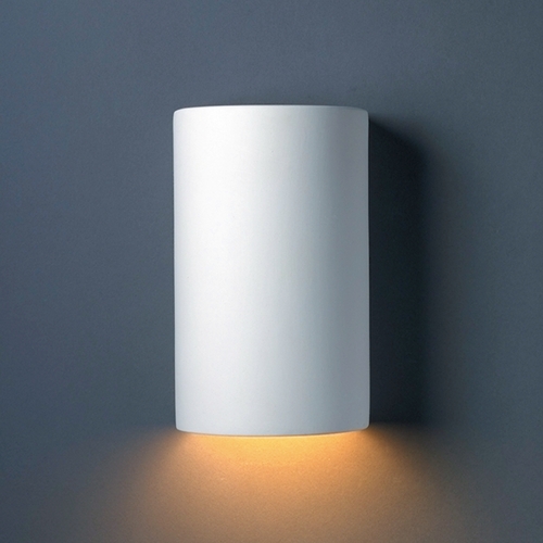 Justice Design Group Sconce Wall Light in Bisque by Justice Design Group CER-0940-BIS