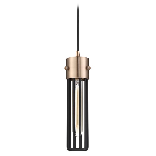Nuvo Lighting Eaves Copper Brushed Brass Pendant by Nuvo Lighting 60/6612