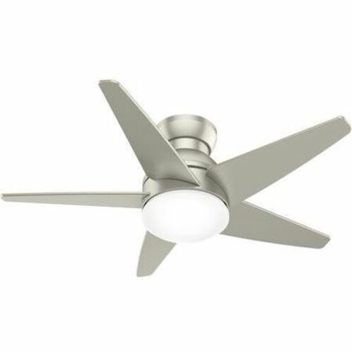 Casablanca Fan Co Isotope 44-Inch LED Hugger Fan in Matte Nickel by Casablanca Fan Co 51742