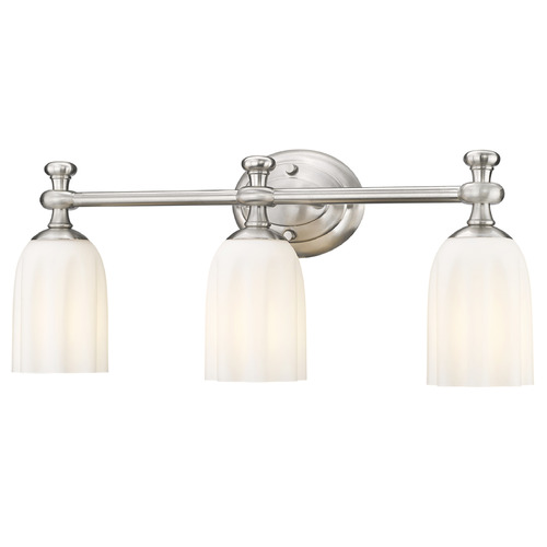 Z-Lite Z-Lite Orion Brushed Nickel Bathroom Light 1102-3V-BN