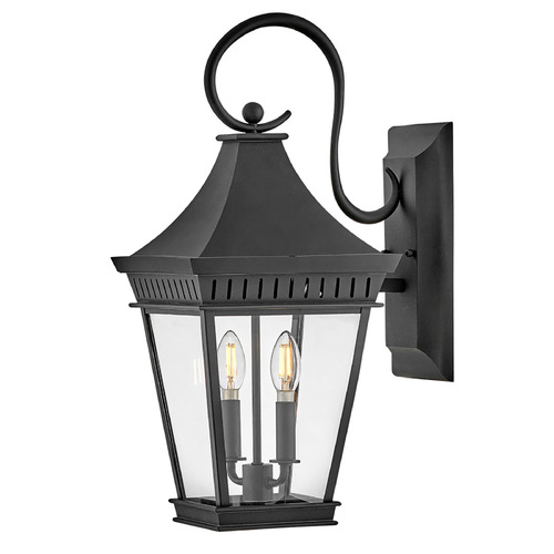 Hinkley Hinkley Chapel Hill Museum Black LED Outdoor Wall Light 27090MB