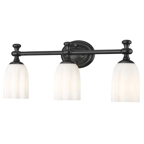 Z-Lite Z-Lite Orion Matte Black Bathroom Light 1102-3V-MB