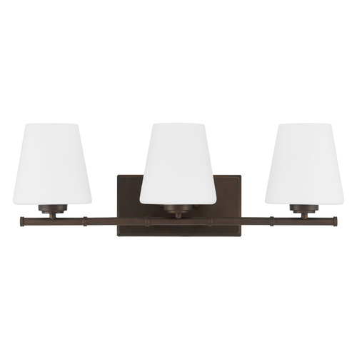 Hunter Fan Company Hunter Fan Company Fauna Grove Matte Bronze Bathroom Light 48116