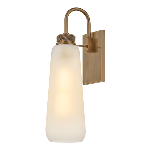 Troy Lighting Troy Lighting Gulliver Patina Brass LED Sconce B1416-PBR