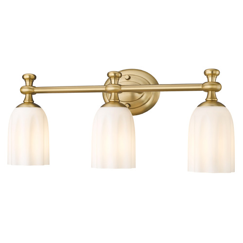 Z-Lite Z-Lite Orion Modern Gold Bathroom Light 1102-3V-MGLD