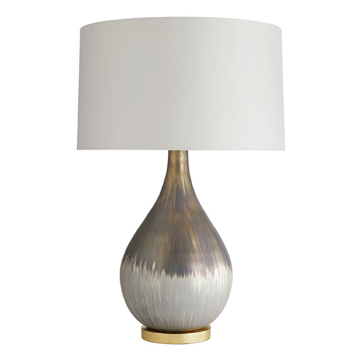Arteriors Home Lighting Romy 32-Inch Table Lamp in Satin Silvered Bronze by Arteriors Home 44415-295