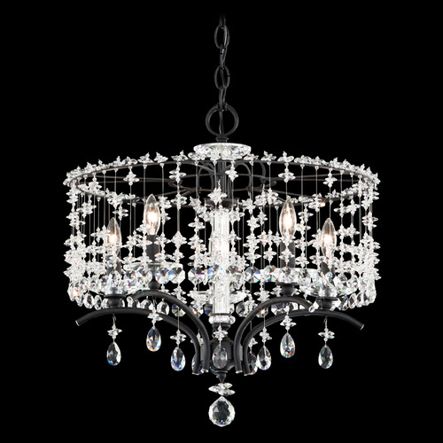 Schonbek Lighting Bella Rose Ferro Black Crystal Chandelier by Schonbek Lighting TC1018N-59H