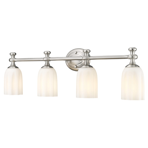 Z-Lite Z-Lite Orion Brushed Nickel Bathroom Light 1102-4V-BN