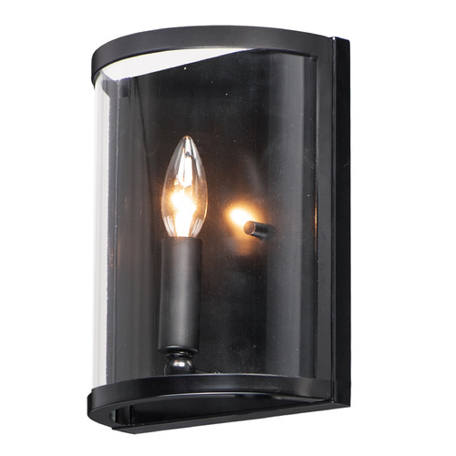 Maxim Lighting Maxim Lighting Sentinel Black Sconce 25259CLBK