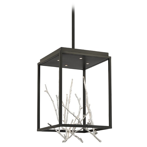 Eurofase Lighting Aerie Black & Silver LED Chandelier by Eurofase Lighting 38637-025