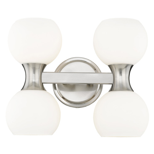 Z-Lite Z-Lite Artemis Brushed Nickel Bathroom Light 494-4V-BN
