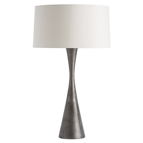 Arteriors Home Lighting Narsi 30.5-Inch Table Lamp in Distressed Aluminum by Arteriors Home 42017-928