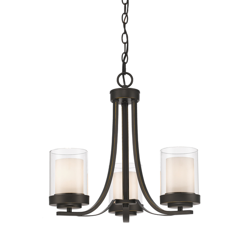 Z-Lite Willow Olde Bronze Chandelier by Z-Lite 426-3C-OB