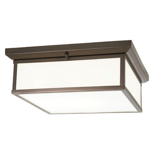 Minka Lavery Harvard Court Bronze LED Flush Mount by Minka Lavery 6918-281-L