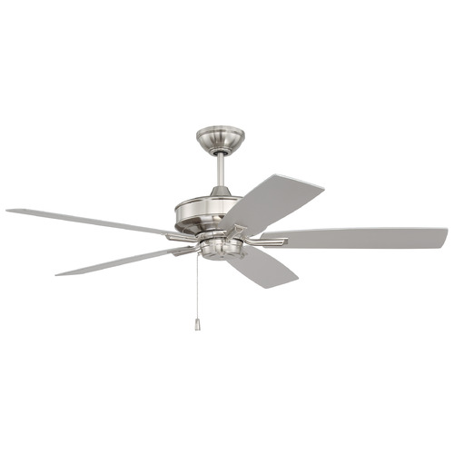 Craftmade Lighting Optimum 52-Inch Fan in Brushed Nickel by Craftmade Lighting OPT52BNK5