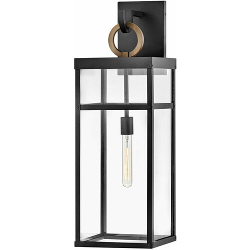 Hinkley Porter 29-Inch LED Outdoor Wall Light in Black by Hinkley Lighting 2807BK-LL