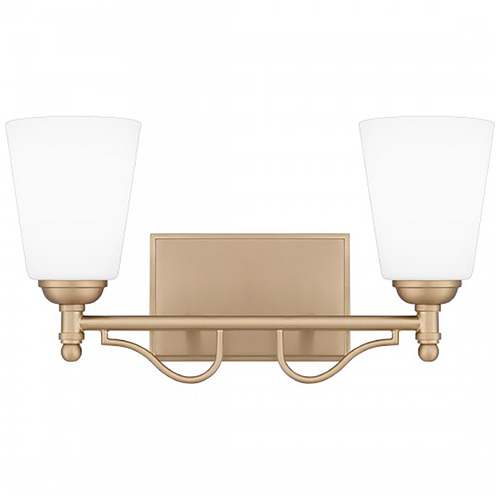 Quoizel Lighting Quoizel Lighting Esther Bronze Gold Bathroom Light ESR8616BGD