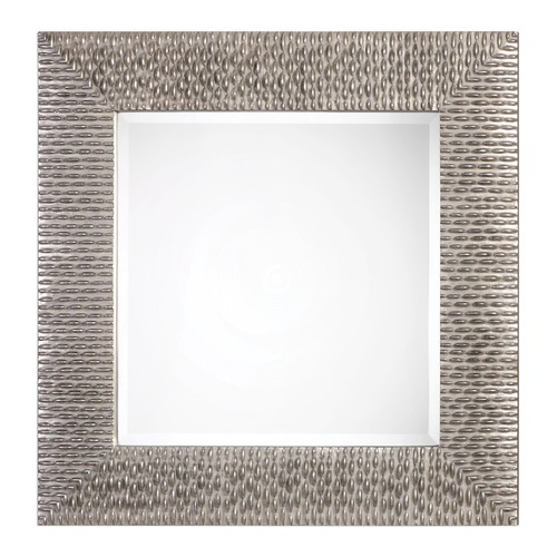 Uttermost Lighting Cressida Distressed Silver Square Mirror by Uttermost Lighting 9135