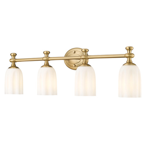Z-Lite Z-Lite Orion Modern Gold Bathroom Light 1102-4V-MGLD