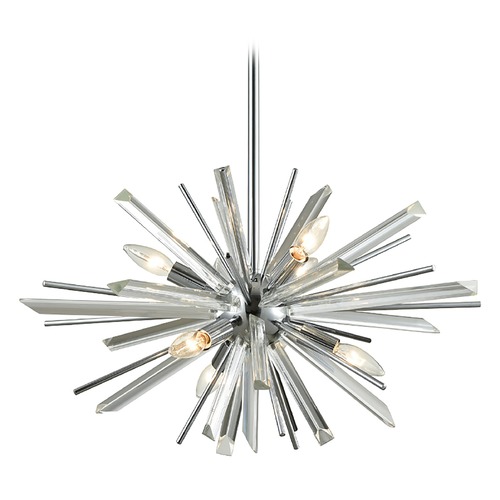 Avenue Lighting Palisades Ave. Chrome Chandelier by Avenue Lighting HF8201-CH
